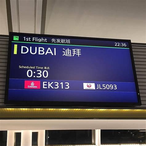 EK313 (UAE313) エミレーツ航空 フライト追跡と履歴 .